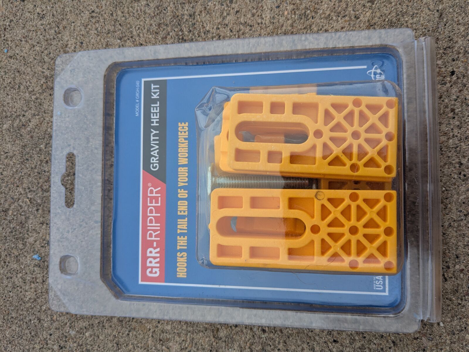 New and Sealed : GRRR-RIPPER Gravity Heel Kit (Model GRGH-040)