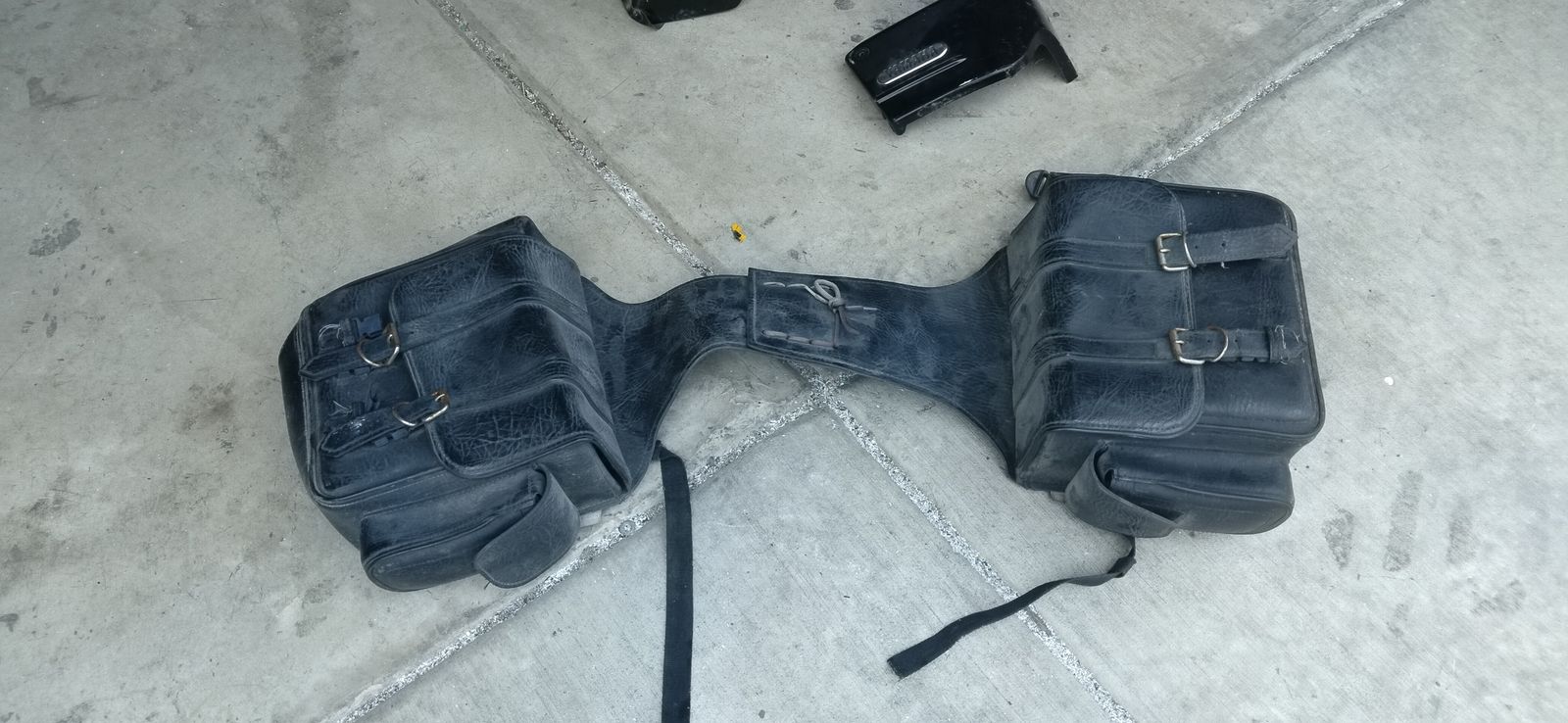 Motorcycle saddle bags for trade