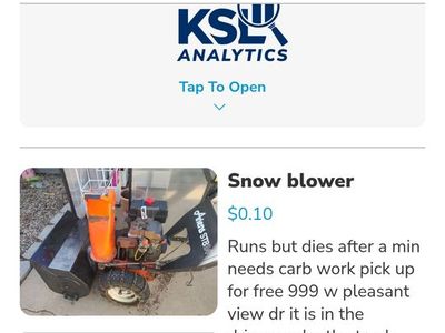 Snowblower