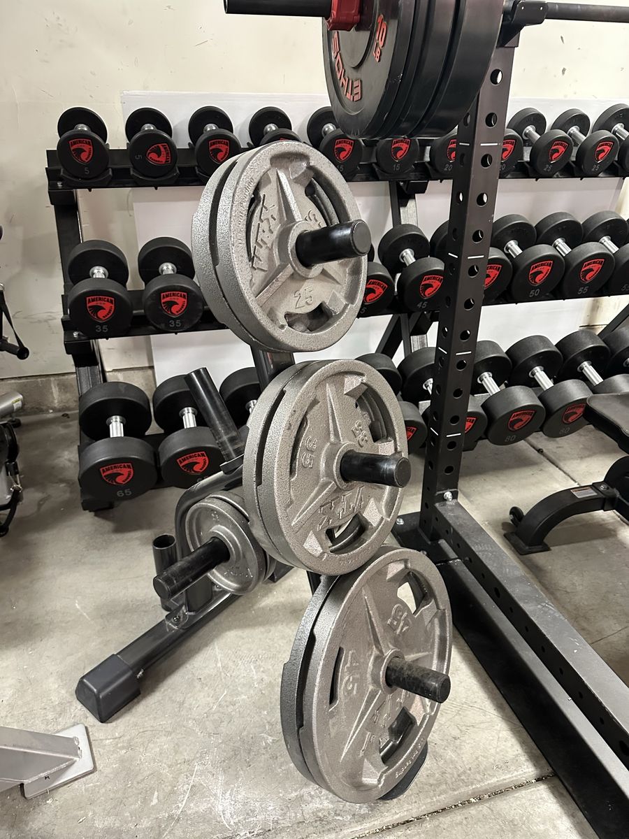 Olympic Hand Grip VTX Weight Plates