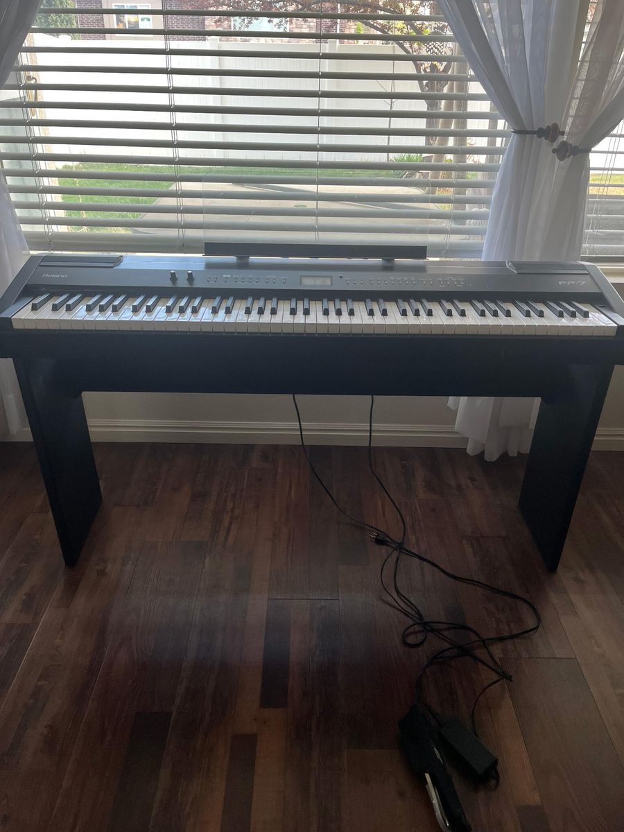 Digital keyboard with furniture