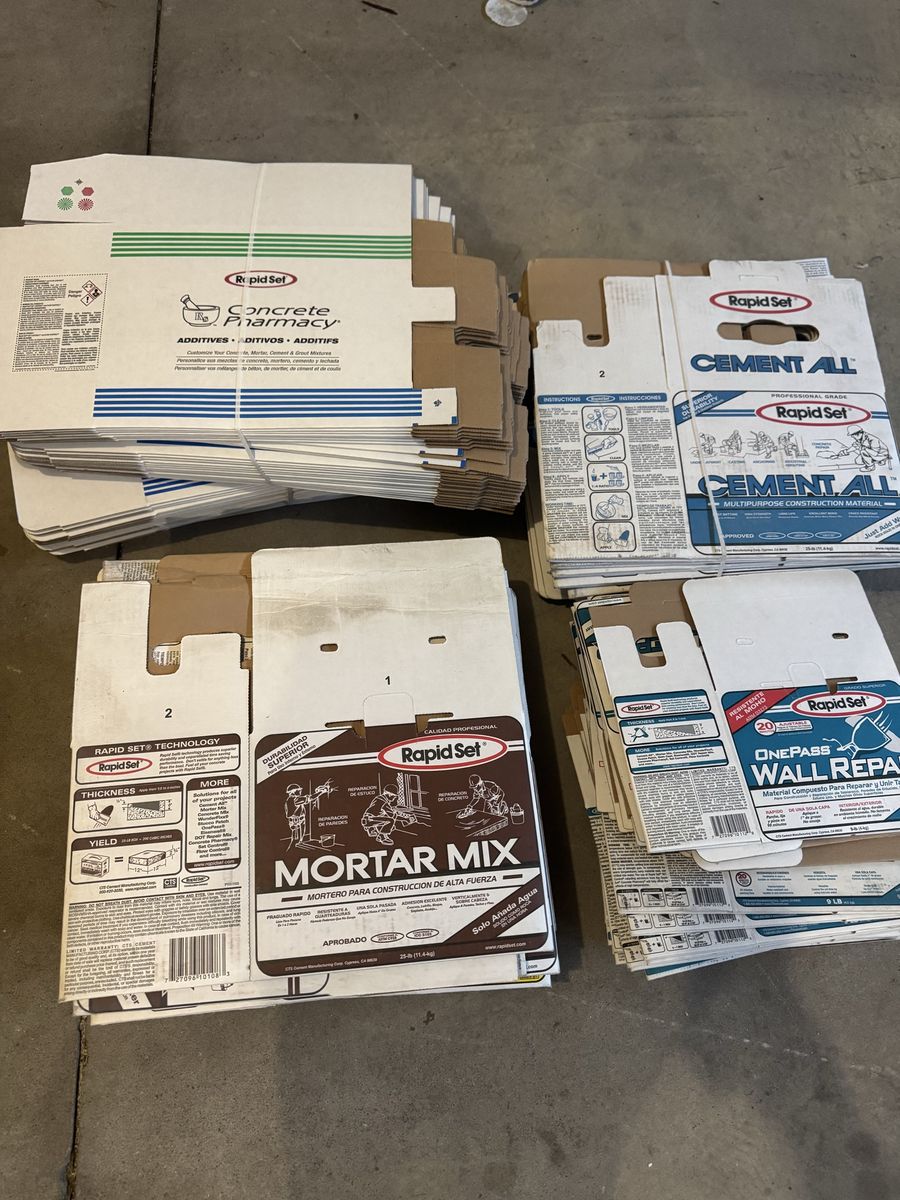 Packaging heavy duty boxes