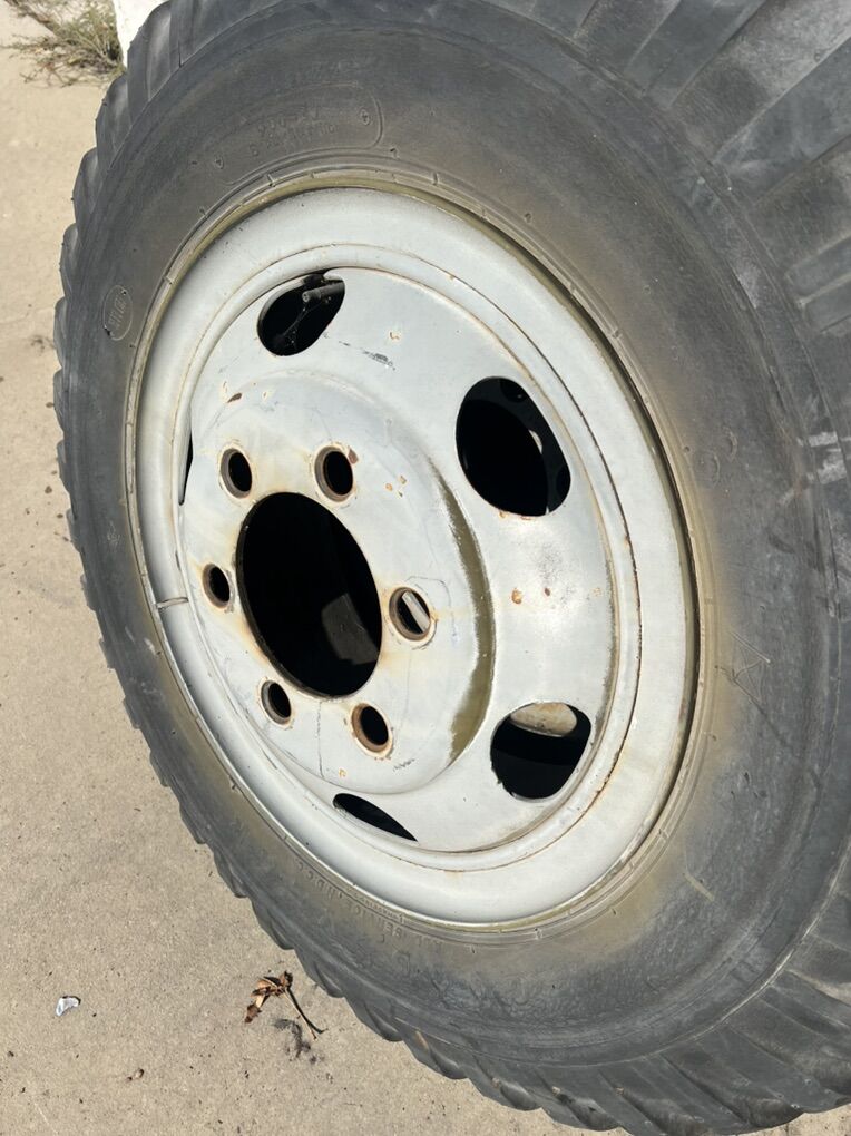 Military Trailer Tire And Wheel 6x8.5 X 20