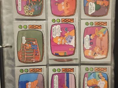 1990 Topps Simpsons Card Set