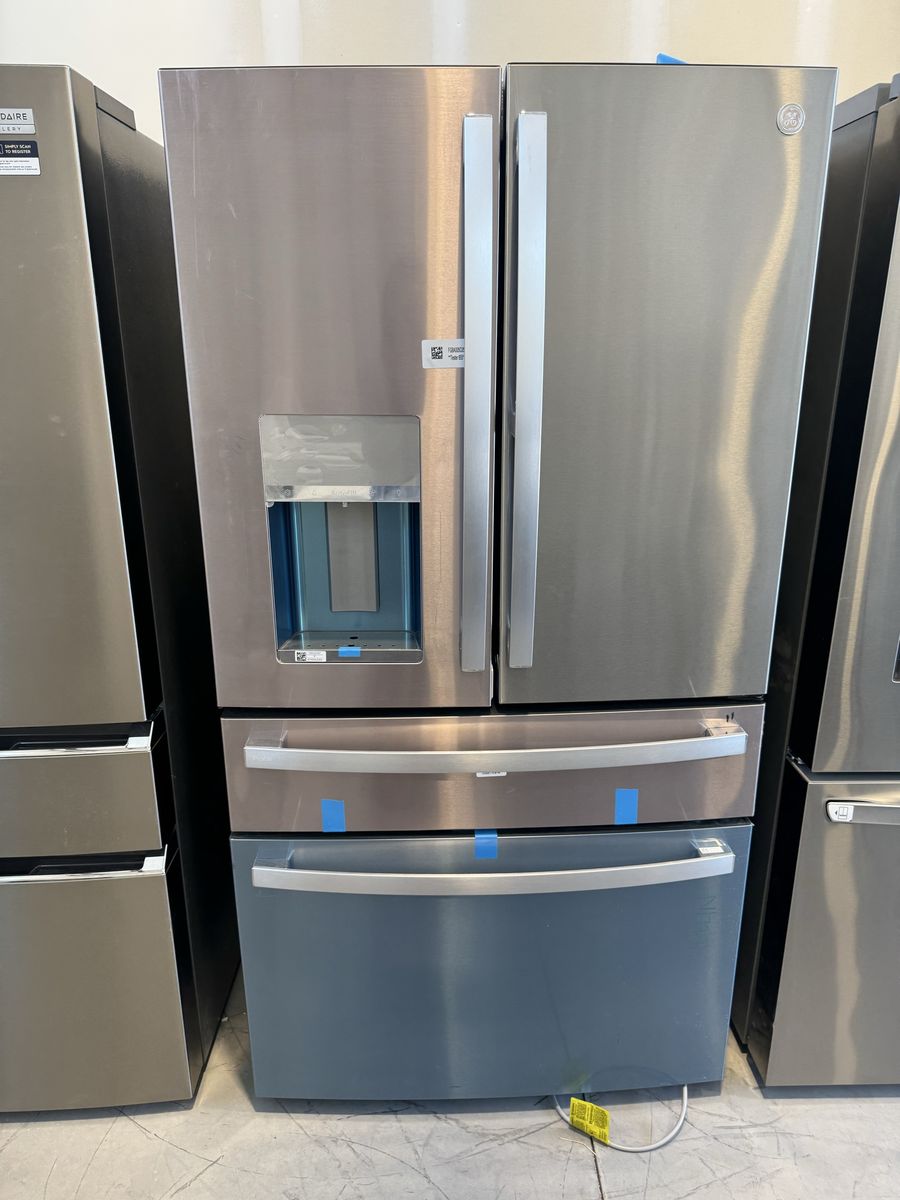 New scratch and dent GE Profile 27.9 cu. ft. 4-Door French Door Refrigerator