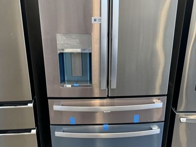 New scratch and dent GE Profile 27.9 cu. ft. 4-Door French Door Refrigerator