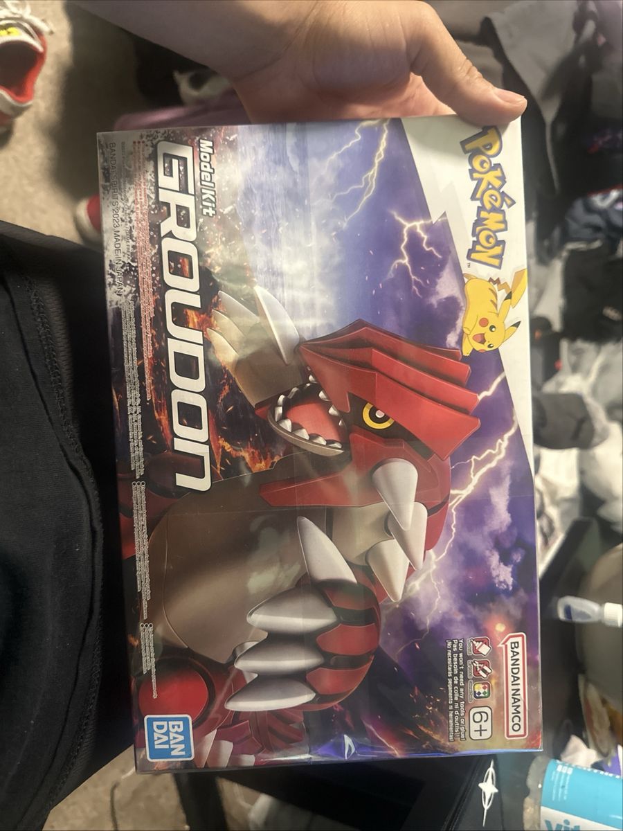 Bandai Namco Pokemon Model Kit Groudon 6+ Unbuilt