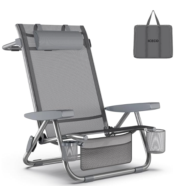 ICECO Bora High Back Beach Chair