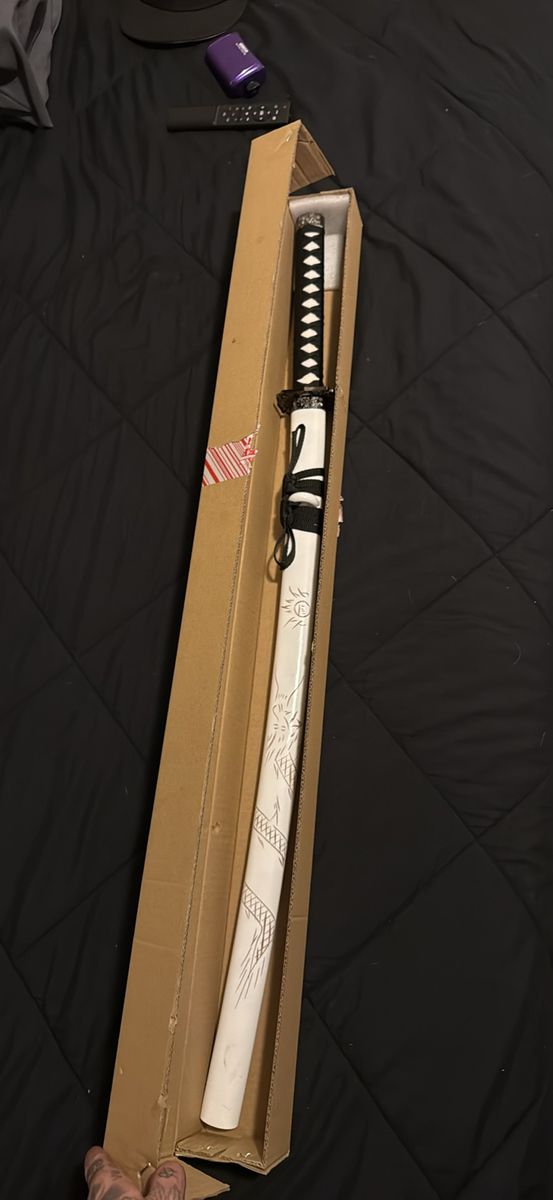 White katana