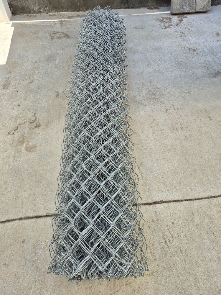 6ft Tall x About 40ft Long Chain Link Fence