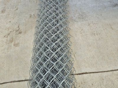 6ft Tall x About 40ft Long Chain Link Fence