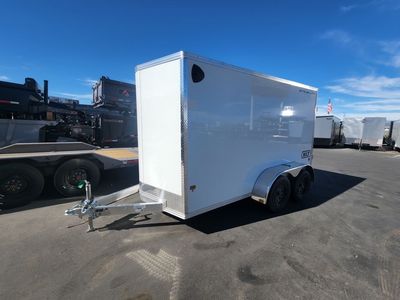 2026 ALCOM 6X12 Stealth XLT Pro 7K with Double Doors Cargo / Enclosed Trailer