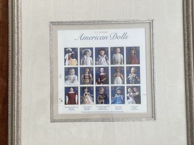 Stamps classic American dolls vintage