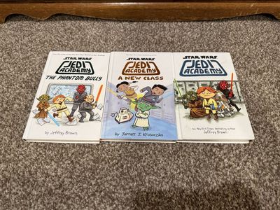 Star Wars Jedi Academy Books: The Phantom Bully, A New Class, and Jedi Academy by Jeffrey Brown & Jarrett J. Kro