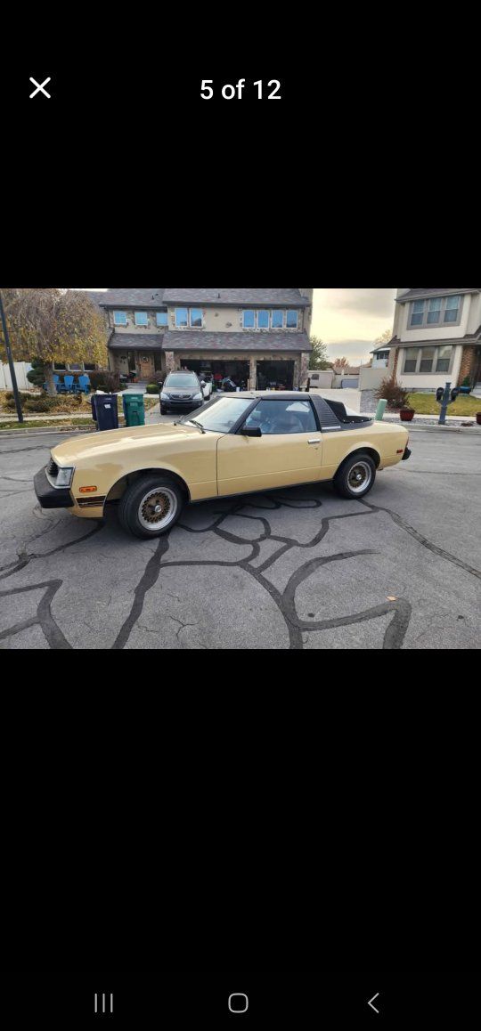 1980 Classic Toyota Celica Sunchaser - Convertible, Manual Transmission, Title in Hand.