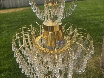 Czechoslovakian Crystal Chandelier