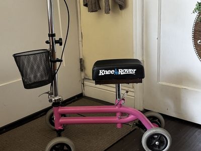 KneeRover Pink Knee Scooter with Basket - Used