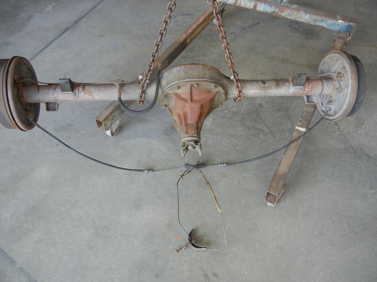 Chevy 1955-56-57 Car Rearend 3:71 Gears  Complete