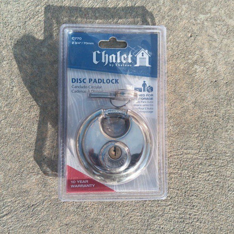Chateau C770 Disc Padlock (New in Package)