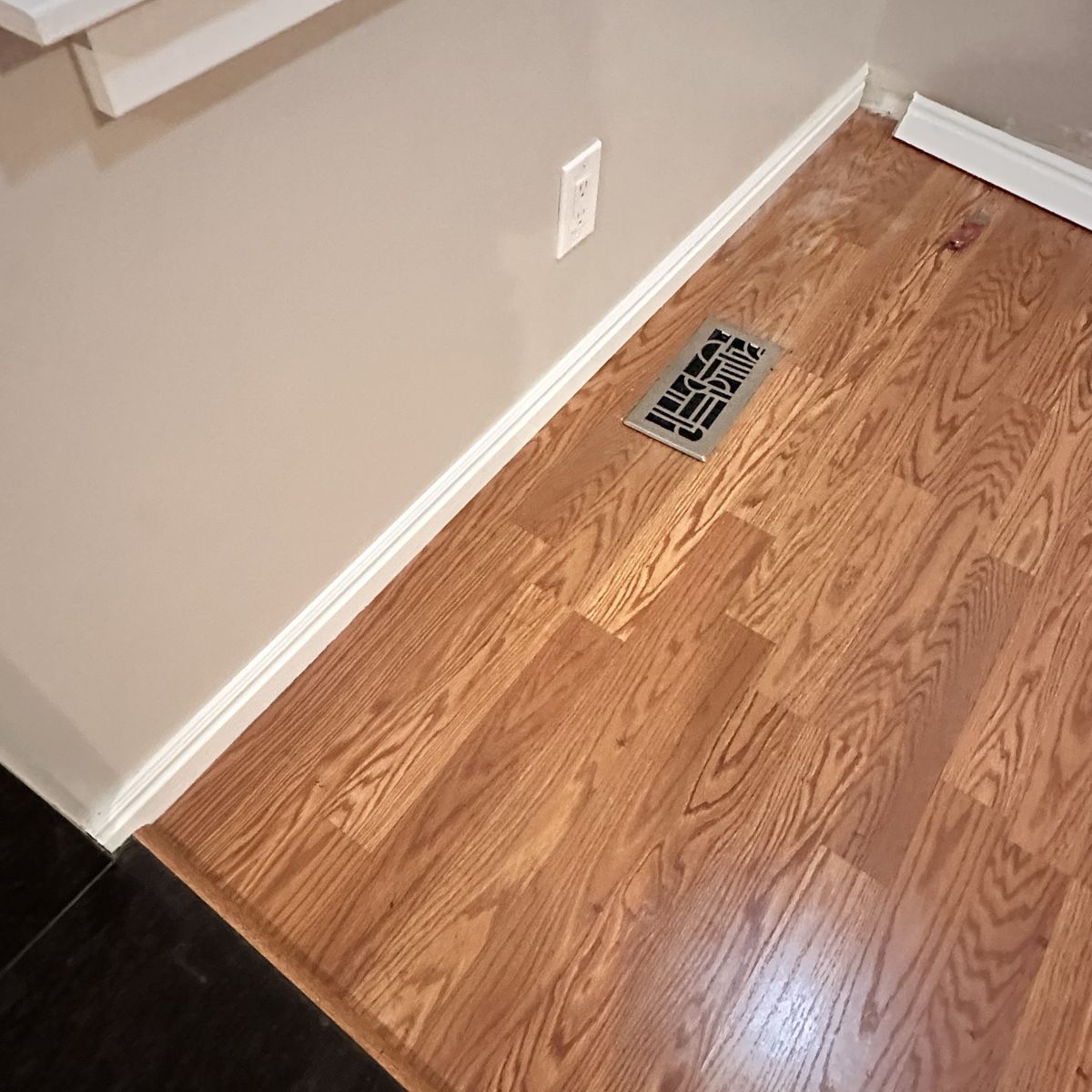 Painted Wood Baseboards