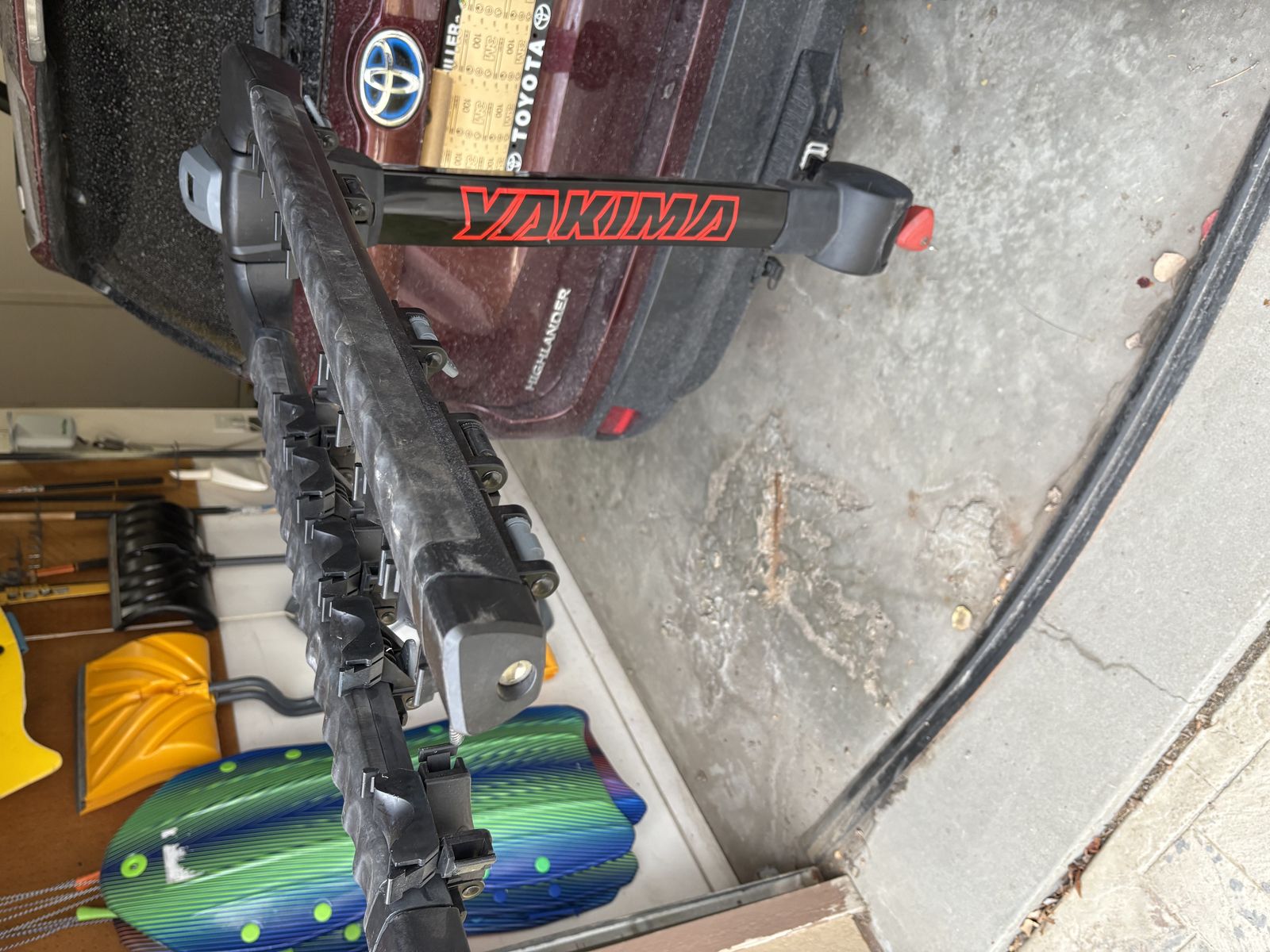 Yakima hitch 5 bike rack