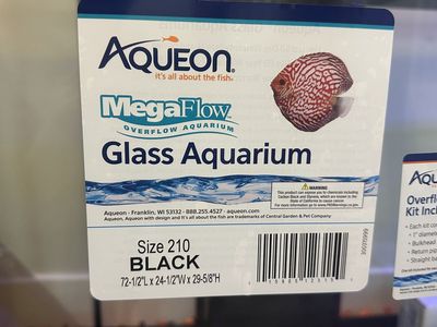 210 gallon Reef Ready Aquarium