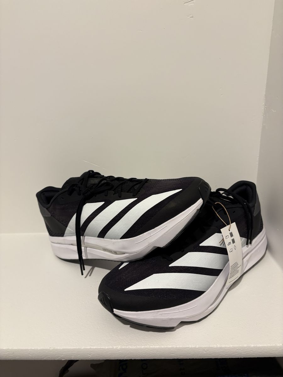 Adidas Adizero SL2 Running Shoes Black/White - New with Tags