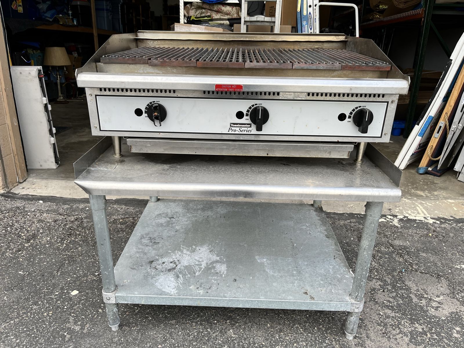 Toastmaster TMRC36 Gas Charbroiled W/burners