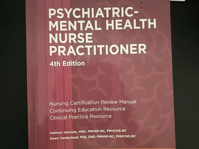 Psychiatric-Mental Health Nurse Practitioner Review & Resource Manual 4th Ed. by Johnson & Vanderhoef Purple Book
