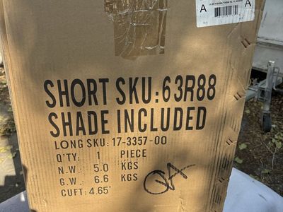 Table Lamp with Shade Box SKU 63R88 17-3357-00