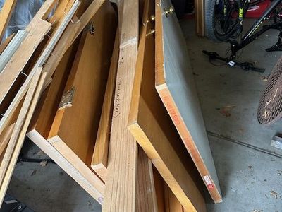 Solid core doors with jamb from house renovation