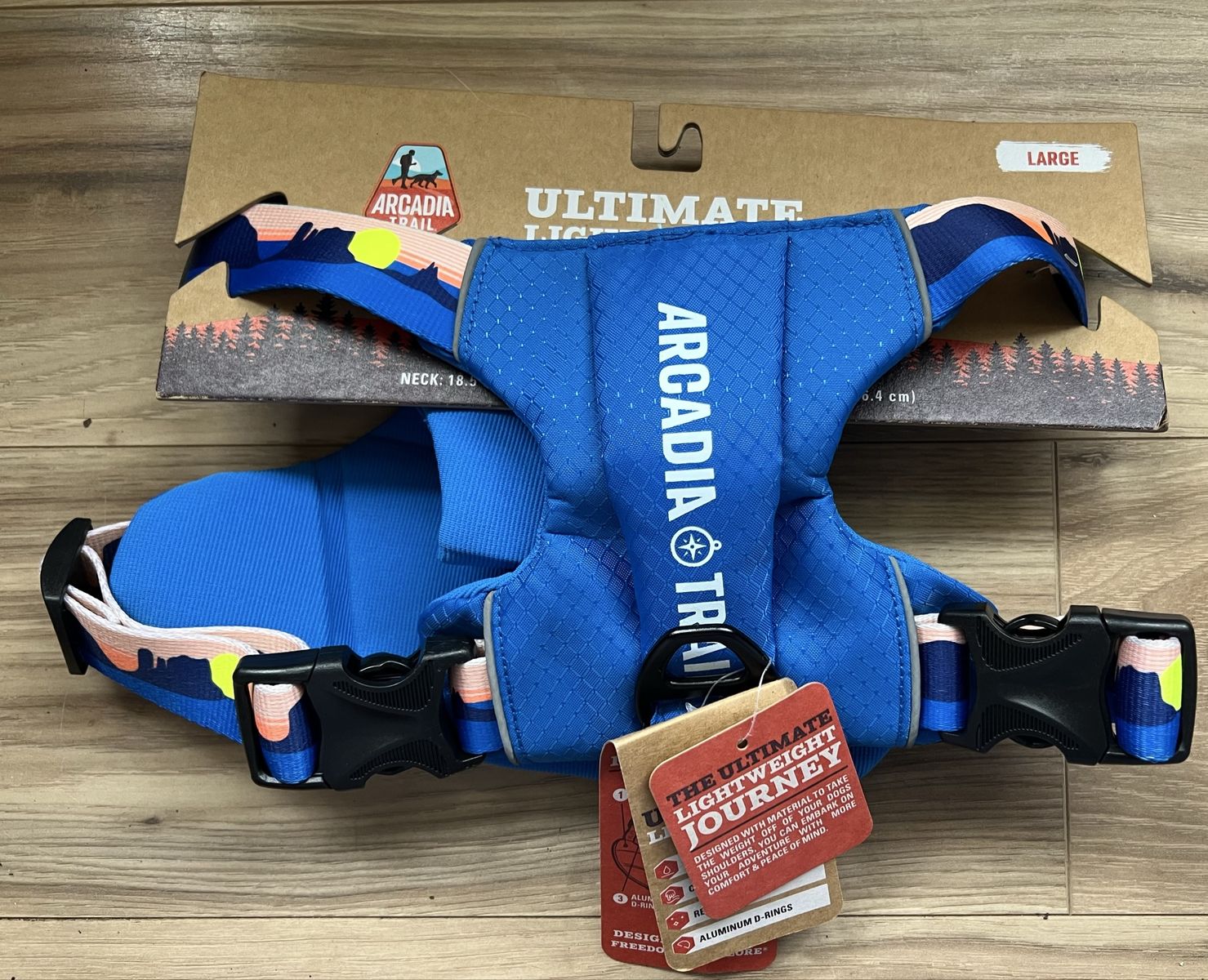 Arcadia trail dog harness Large NWT Ultimate Light