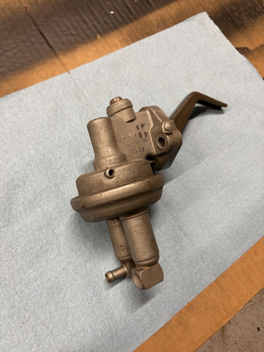 1968 1969 Ford Mustang OEM Carter Button Top Fuel Pump 289 / 302 V8 Rebuilt
