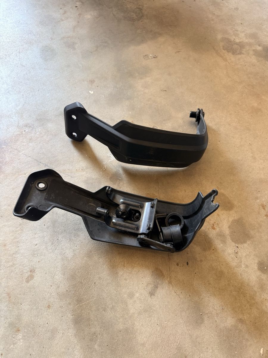 Harley pan America stock hand guards