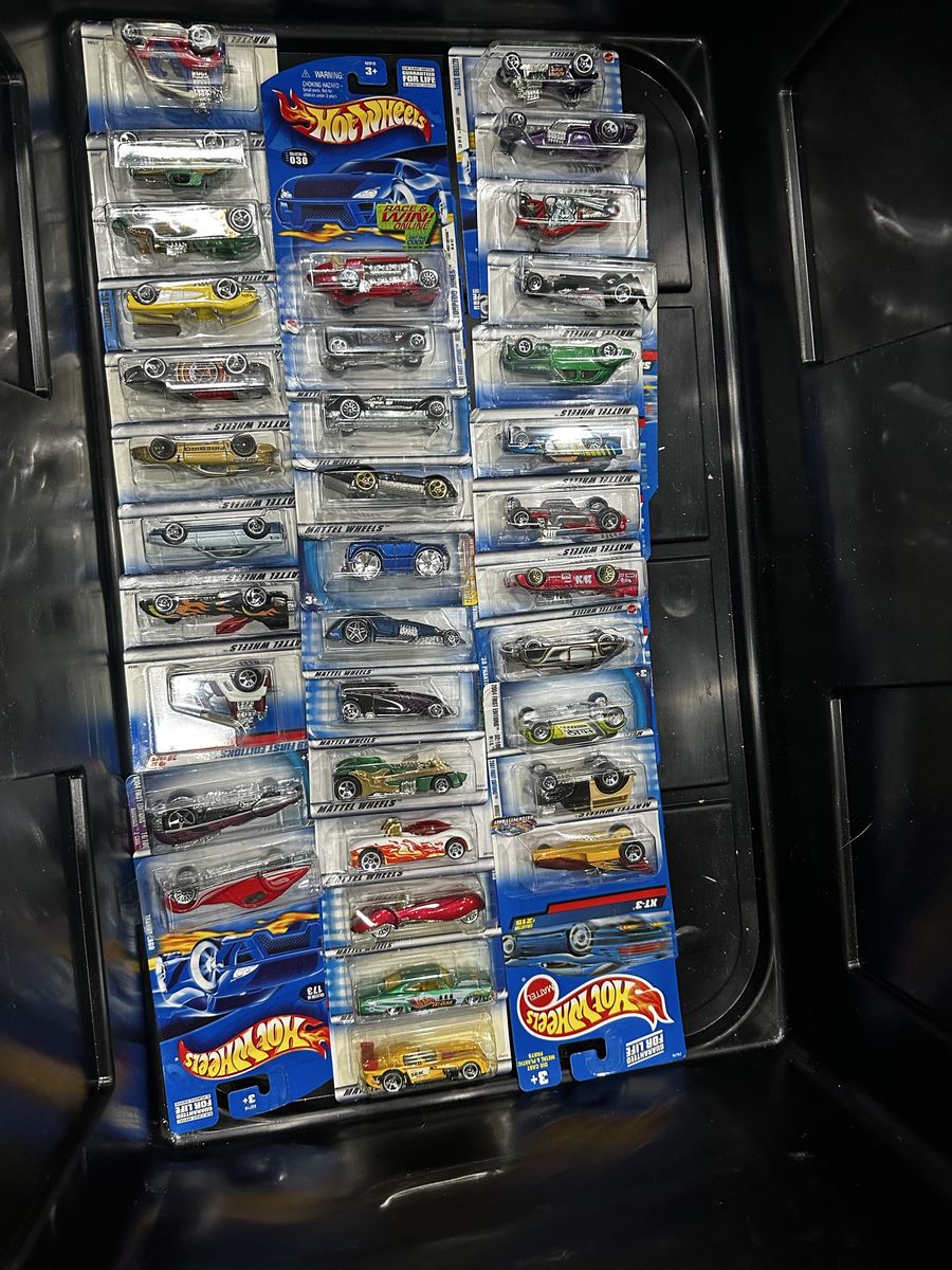 Hot Wheels Collector's Lot - 200+ Diecast Cars, Unopened on Card
