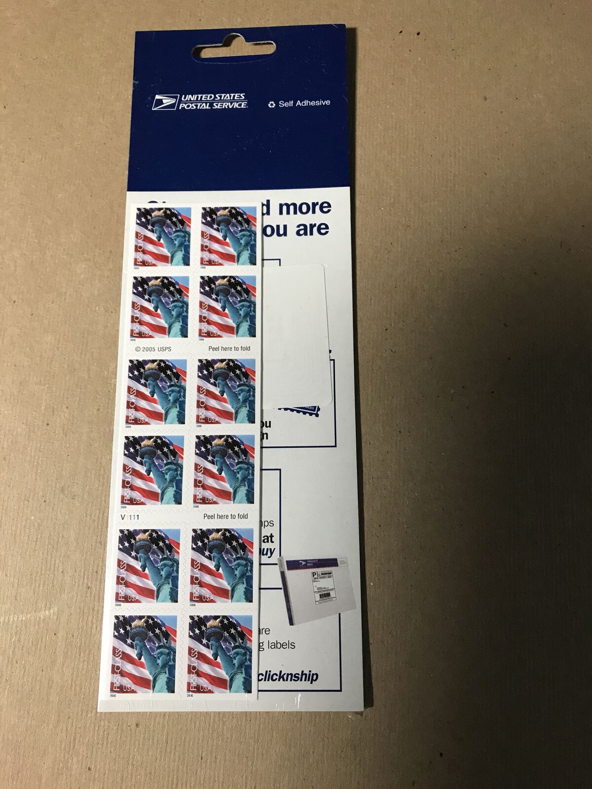 Lady Liberty and US Flag 20 x $0.39 or Bicentennial Era 1776-1976 $0.13 x 50 USPS Stamps