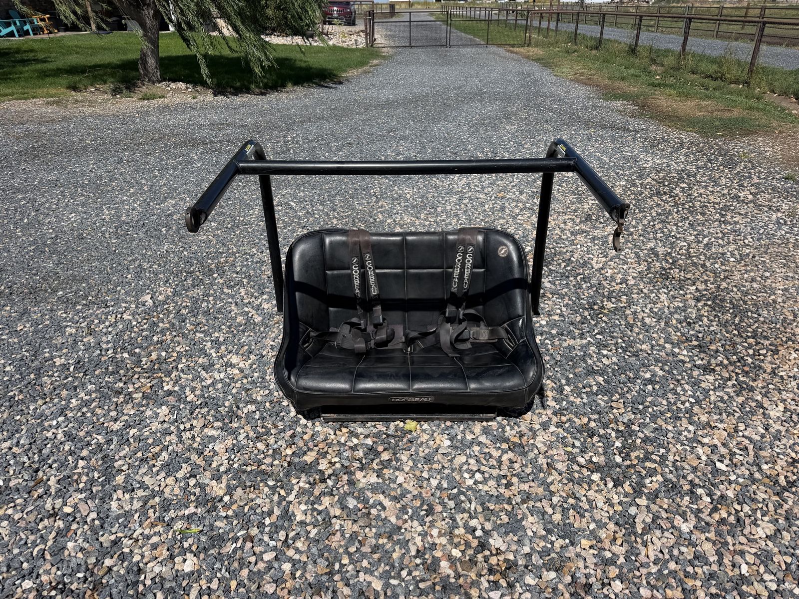 UTV rear seat