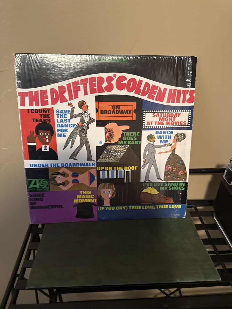 The Drifters' Golden Hits Vinyl LP Record Atlantic Records
