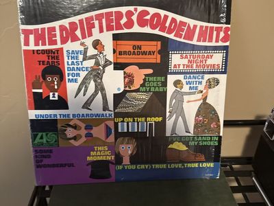 The Drifters' Golden Hits Vinyl LP Record Atlantic Records