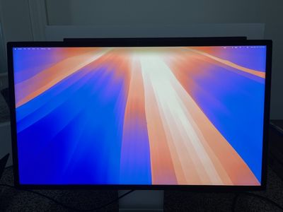 First gen Apple Studio Display – 27" with Standard Glass (tilt- and height-adjustable stand)