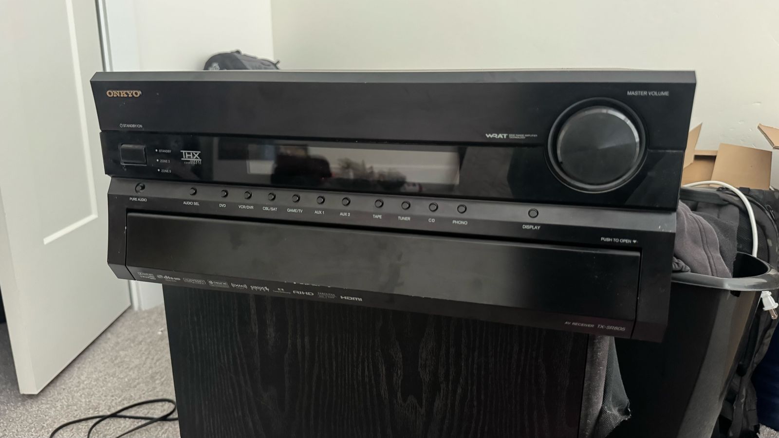 Onkyo TX-SR805 7.1-Channel THX Certified Audio/Video Receiver (No Remote)