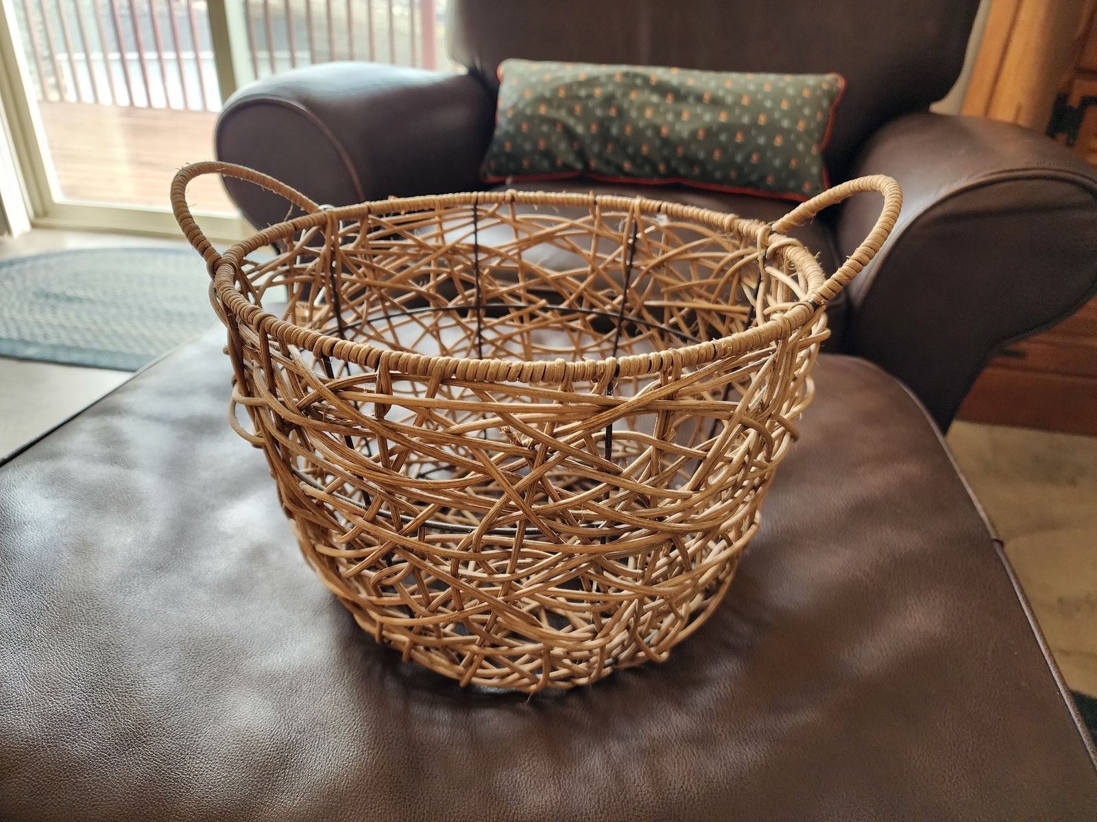 Open Woven Basket
