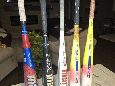 Used Marucci CATX & Easton Baseball Bat 5 Bats Total, Various Sizes/Models