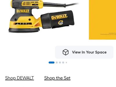 dewalt sander