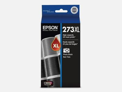 Genuine Epson 273XL Photo Black Ink Cartridge T273XL120 XP-520 XP-620 XP-820 OEM