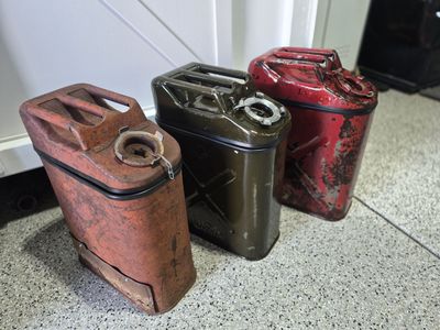 Man cave garbage cans