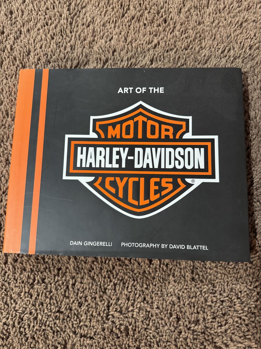 Art of Harley Davidson Book