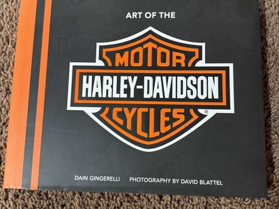 Art of Harley Davidson Book