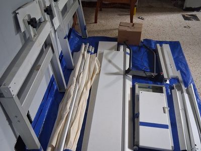 Inspira Metal Quilting Frame Table with Carriage and Poles