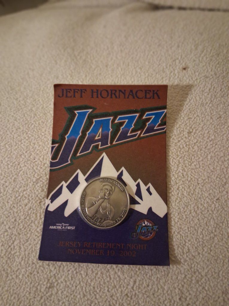 Jeff Hornacek Retirement Night Commerative Coin